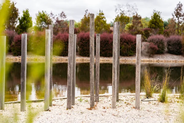 Feature Water Garden in the Royal Botanic Gardens Victoria