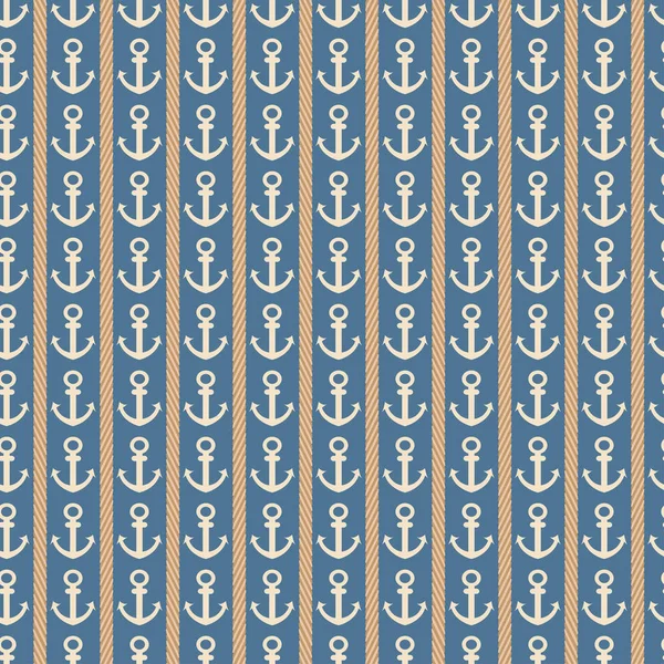 Çapa ile dikey deniz seamless modeli.