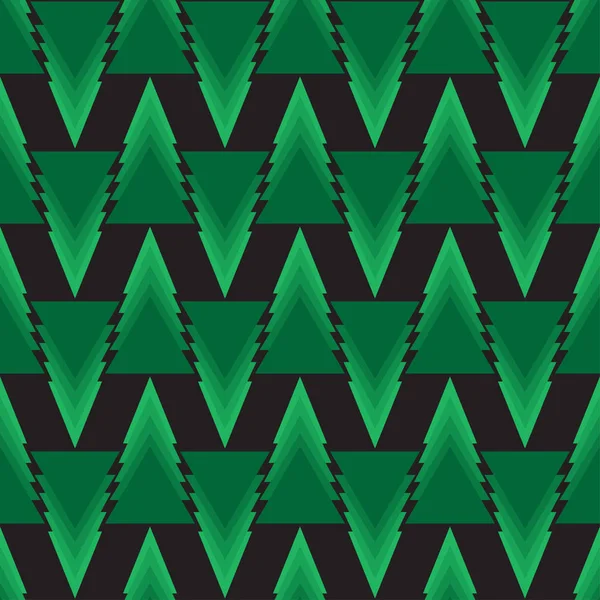 Noel ağaçları ile sorunsuz vektör desen.