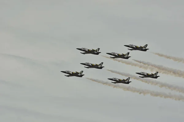 Sion Switzerland September 2017 Breitling Air Show — Stock Photo, Image