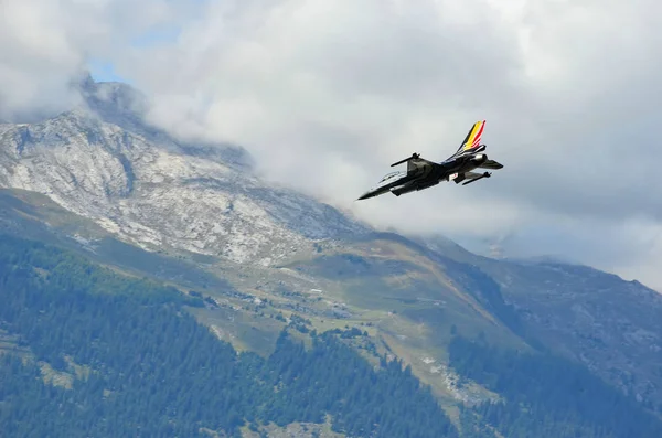 Sion Suisse Septembre 2017 Breitling Jet Team Breitling Air Show — Photo