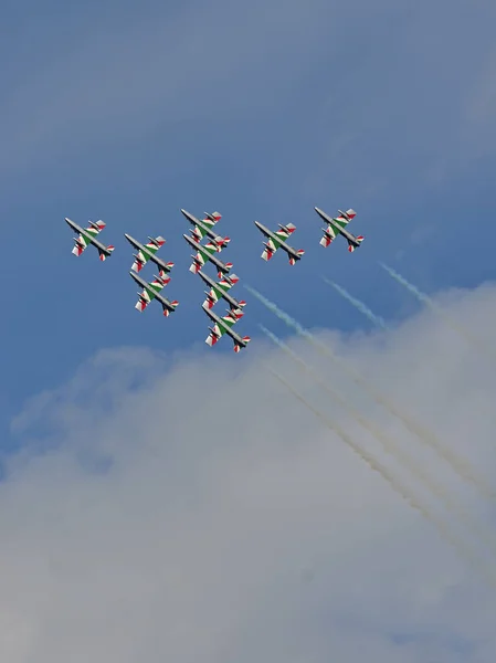 Sion Suisse Septembre 2017 Breitling Jet Team Breitling Air Show — Photo