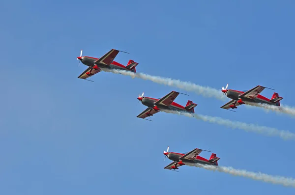 Sion Schweiz September 2017 Breitling Jet Team Breitling Air Show — Stockfoto