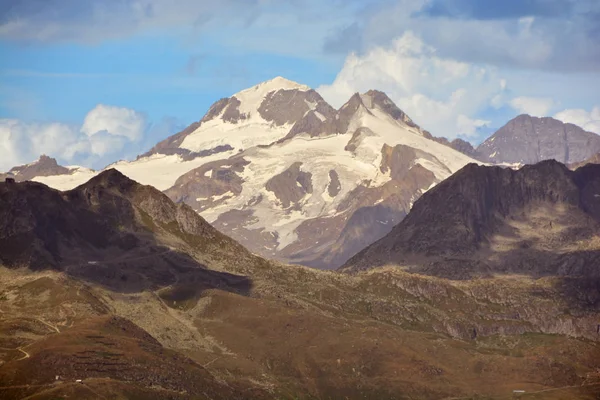 Monch Eiger Bernese 阿尔卑斯 从南在瑞士意大利边界看了 — 图库照片