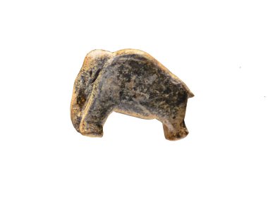 yaklaşık 35.000 yıl öncesinden kalma güzel Vogelherd mamut heykelcik ama küçük