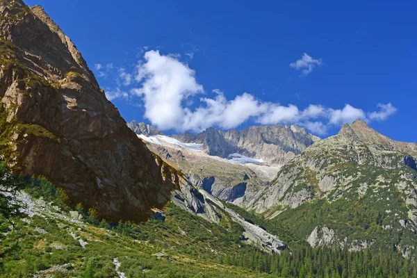 Steinlauihorn Los Alpes Berneses Con Vistas Handegg Suiza — Foto de Stock