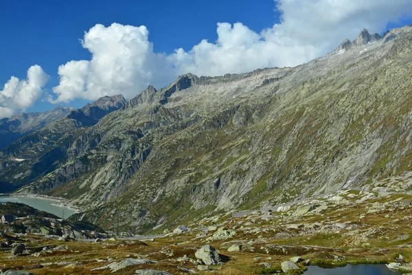 Nagelisgratli Grat Über Grimselpass Und Grimselhospiz Den Berner Alpen — Stockfoto