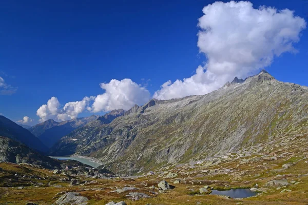 Nagelisgratli Ridge Boven Grimselpas Grimsel Hospice Berner Alpen — Stockfoto