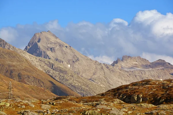 Montaña Muttenhorner Sur Los Alpes Suizos — Foto de Stock