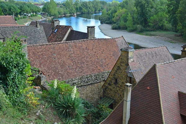 Dordogne Frankrijk Dorp Van Roque Gageac — Stockfoto
