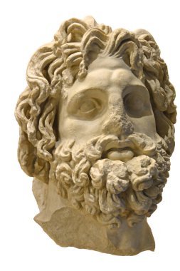 MÖ 1. yüzyıldan kalma Eski Roma Tıp Tanrısı Asclepius 'un (Latince Aesclepius) heykeli.