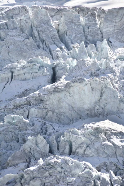 Ice Fall Lodowcu Górach — Zdjęcie stockowe