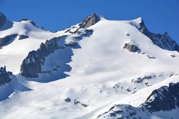 Den Sattelhorn Bernese Alperna Schweiz Ett Unesco Skyddat Område — Stockfoto