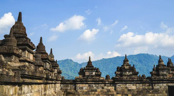 Borobudur Temple Indonesia South East Asia Unesco World Heritage Site — Stock Photo, Image