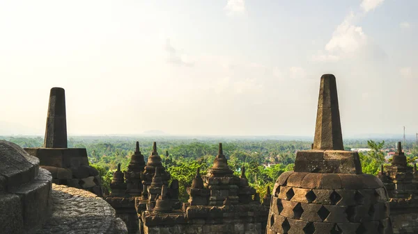 Borobudur Temple Indonesia South East Asia Unesco World Heritage Site — Stock Photo, Image