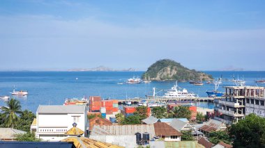 Endonezya 'daki Labuan Bajo Körfezi, Flores Adası