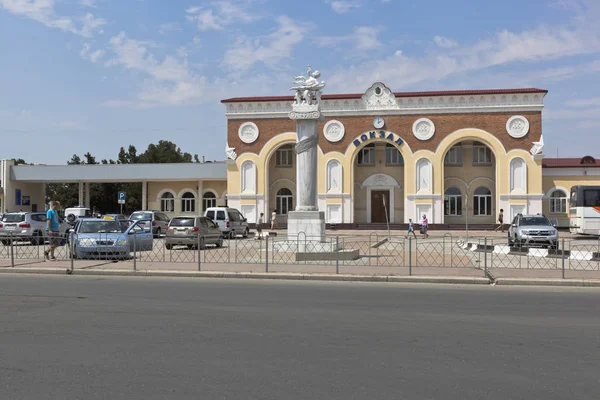 Evpatoria Crimea Juni 2018 Spoorwegstation Stad Van Evpatoria Crimea — Stockfoto