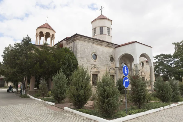 Aziz Nikolaos Resort Kasaba Evpatoria Crimea Wonderworker Ermeni Kilisesi — Stok fotoğraf