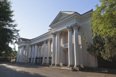 Çocuk uzman klinik sanatoryum Smena resort kasaba Evpatoria, Crimea Kirov sokakta