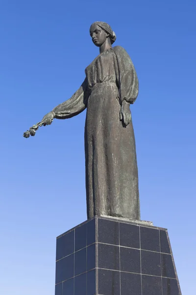 Yevpatoria Crimea Luglio 2018 Monumento Della Madre Addolorata Red Hill — Foto Stock