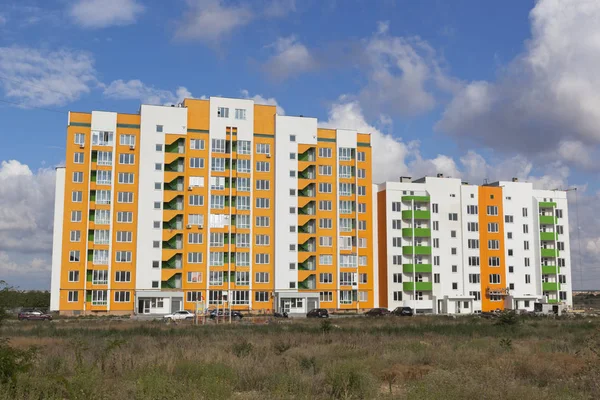 Evpatoria Crimea Juli 2018 Nieuwbouw Overwinningslaan Het Resort Stad Van — Stockfoto
