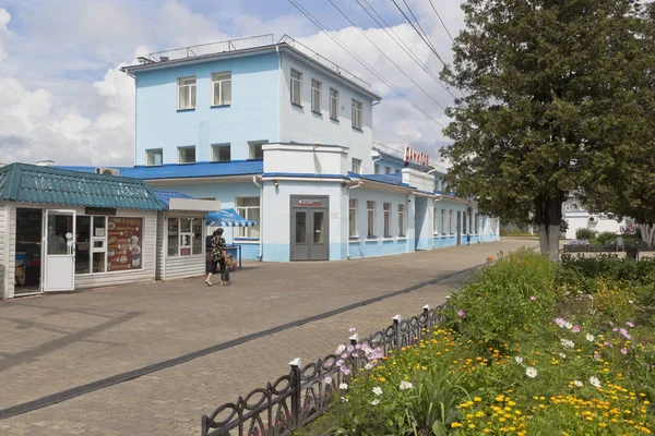 Bahnhof Danilow im Gebiet Jaroslawl, Russland — Stockfoto