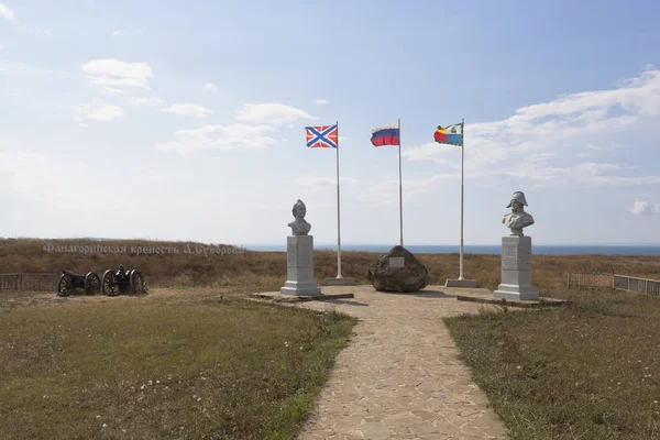 Complesso monumentale fortezza Fanagori di Alexander Suvorov nel villaggio di Taman, distretto di Temryuk della regione di Krasnodar — Foto Stock