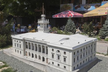 Bakhchisarai minyatür parkı Sivastopol Denizciler Kulübü azaltılmış kopyası 