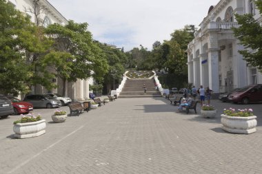 Sivastopol, Kırım 'da Sinop merdivenleri