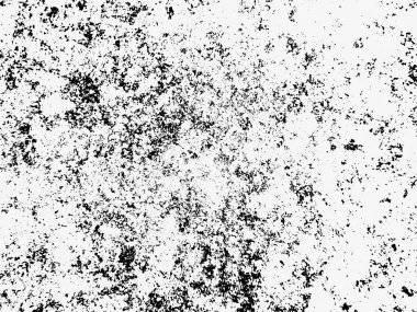 Sıkıntılı, kentsel, pasaklı, eskimiş ve yıpranmış bir betonun siyah beyaz vektör dokusu. Arka plan ya da grunge efektleri için harika. Vektör dosyasının hızlı renk şeması değişikliklerini etkinleştirmek için bir arkaplan dolgu tabakası ve doku katmanı var.