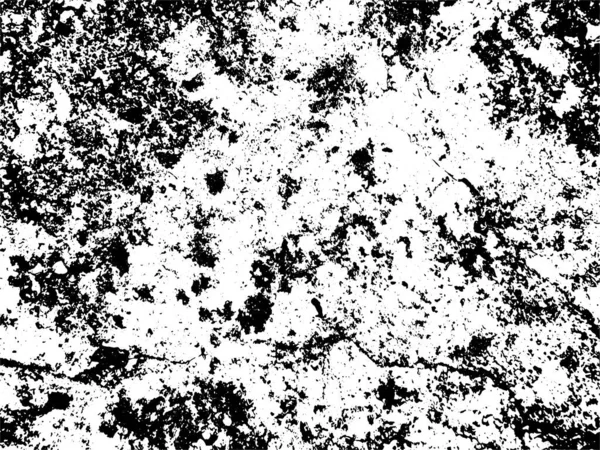 Черно Белая Векторная Текстура Проблемного Городского Грандиозного Бетона Стареющим Выветрившимся — стоковый вектор