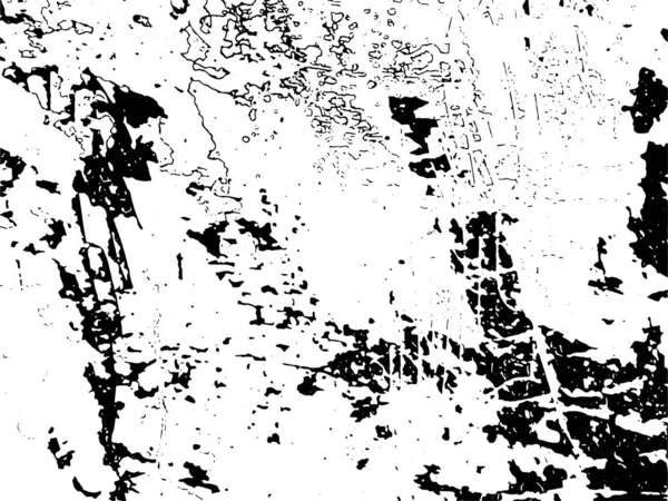 Texture Vectorielle Noire Blanche Béton Grunge Urbain Détresse Avec Des — Image vectorielle