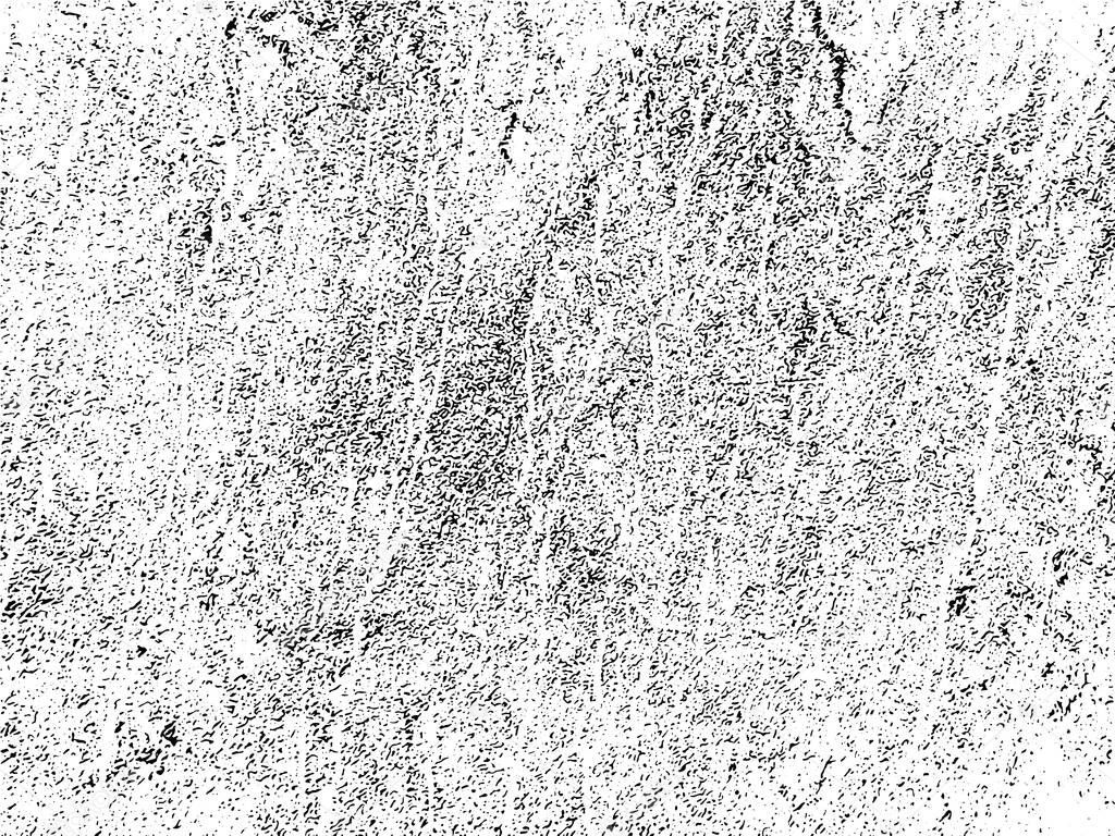 A black and white vector texture of distressed, urban, grungy concrete with aged and weathered damage. Great as a background or for grunge effects. The vector file has a background fill layer and a texture layer to enable rapid color scheme changes.
