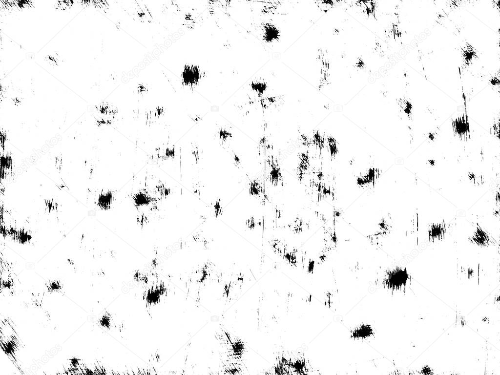 A black and white vector texture of scratched, scraped, distressed and grungy scraper board. Ideal for use as a background texture. The vector file contains a background fill layer and a texture layer to enable rapid color scheme changes.
