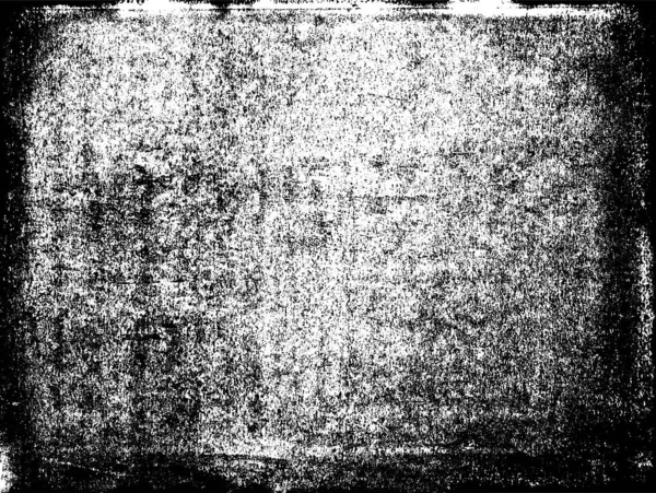 Eine Schwarz Weiße Vektortextur Eines Notleidenden Linoprints Ideal Als Hintergrundbild — Stockvektor