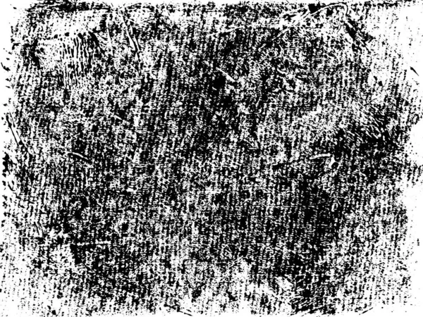 Černobílá Vektorová Textura Nesouvislým Lino Otiskem Ideální Jako Obrázek Pozadí — Stockový vektor