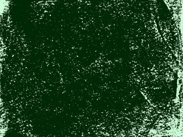 Sıkıntılı Bir Lino Izinin Yeşil Tonlu Vektör Dokusu Arkaplan Resmi — Stok Vektör
