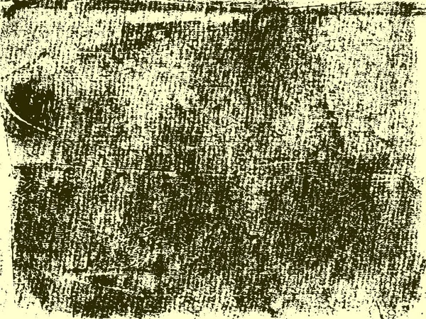 Eine Gelb Braune Vektortextur Eines Notleidenden Linoprints Ideal Als Hintergrundbild — Stockvektor