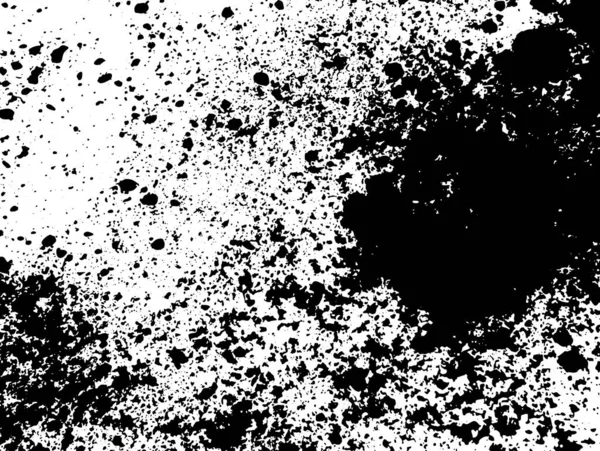 Czarno Biała Abstrakcyjna Struktura Wektorowa Wykonana Zdjęć Rzuconego Proszku Papierze — Wektor stockowy