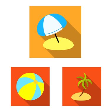 Ekipman ve yüzme simge vektör Illustration. Ekipman ve etkinlik hisse senedi vektör çizim koleksiyonu.