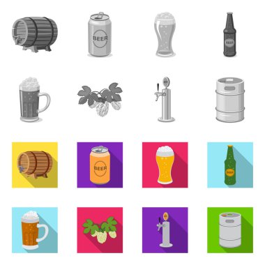 Tasarım işareti bar ve Pub vektör. Pub ve web için iç hisse senedi simgesi.