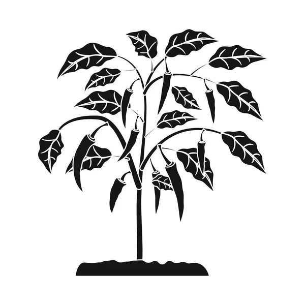 Ilustración vectorial del símbolo verde y vegetal. Conjunto de verde y el símbolo de stock de jardín para la web . — Vector de stock