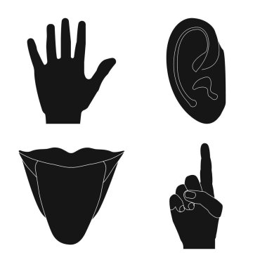İnsan ve yarım işareti vektör Illustration. İnsan ve kadın hisse senedi simgesi için web topluluğu.