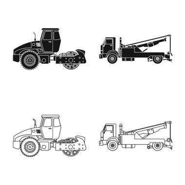 Yapı ve inşaat işareti yalıtılmış nesne. Yapı ve makine hisse senedi simgesi için web topluluğu.