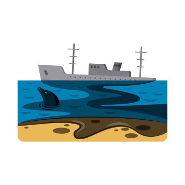 Doğal ve felaket logo vektör Illustration. Doğal kümesi ve hisse senedi için risk vektör simgesi.