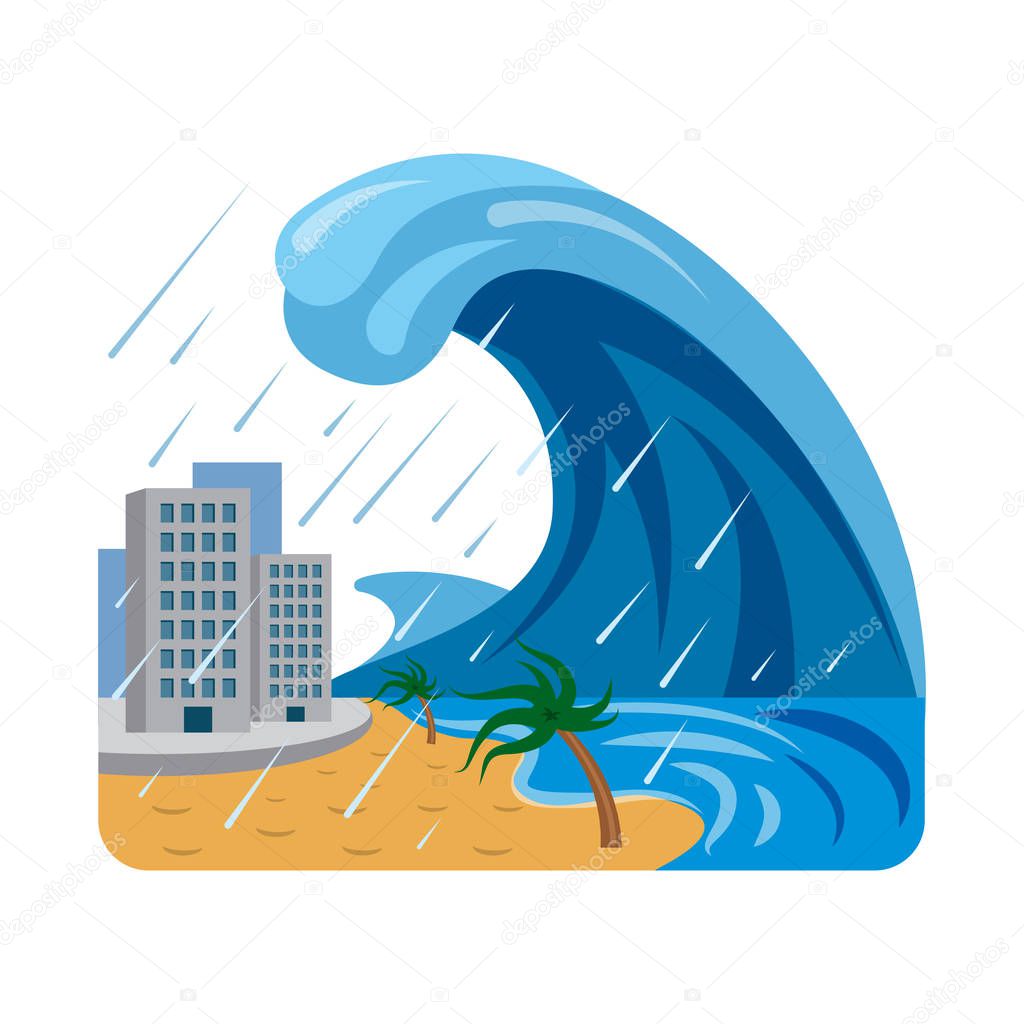 Vector illustration of natural and disaster icon. Collection of natural and risk stock symbol for web.