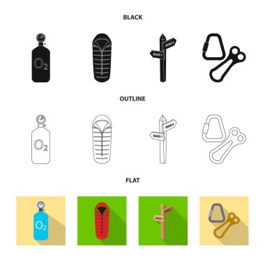 Yalıtılmış nesne tırmanışla ve en yüksek işareti. Tırmanışla ve camp hisse senedi simgesi için web topluluğu.