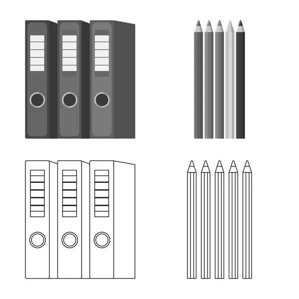 Elkülönített objektum hivatal és ellátási ikon. Készlet-ból Hivatal, és iskola vektor stock illusztráció. — Stock Vector