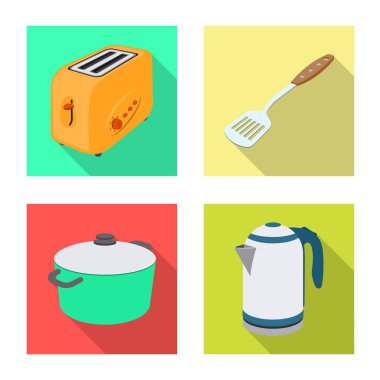 Mutfak ve yemek sembol yalıtılmış nesne. Mutfak ve cihaz hisse senedi simgesi için web topluluğu.