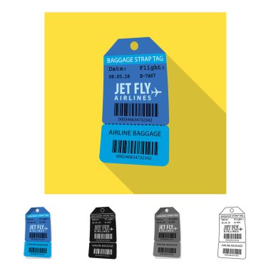 Bilet ve giriş logo vektör Illustration. Hisse senedi için bilet ve olay vektör simge topluluğu.